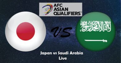 Japan vs Saudi Arabia Live-01