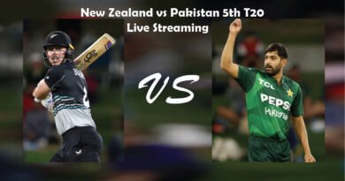 New Zealand vs Pakistan 5th T20—Live Streaming
